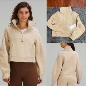 Lululemon Scuba Oversized Funnel Neck Half Zip